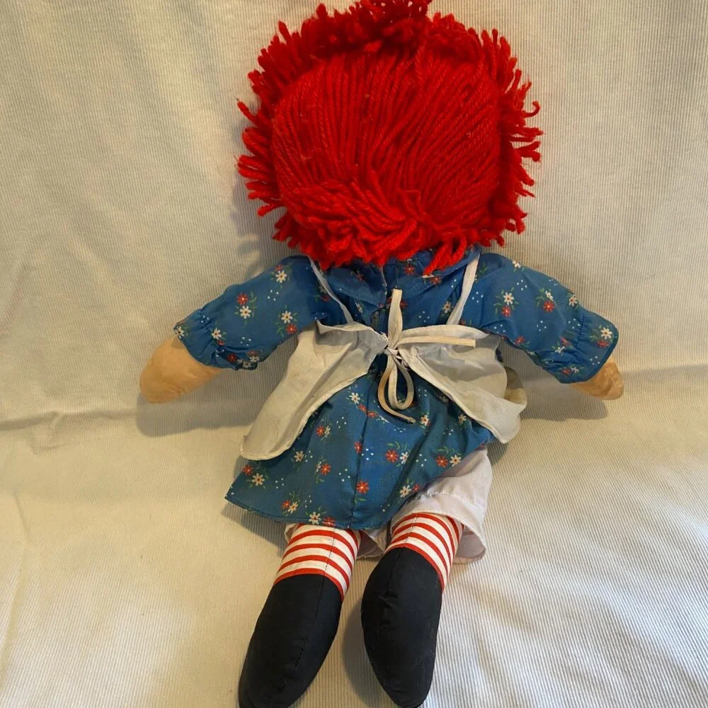 Vintage Raggedy Ann Doll 20” - Johnny‎ Gruelle Copyright - Classic Collectible